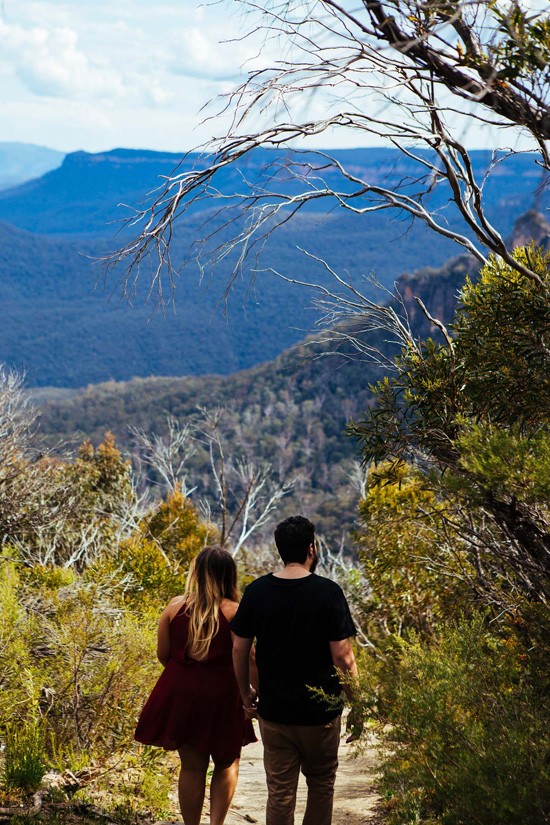 Quirky Blue Mountains Engagement017