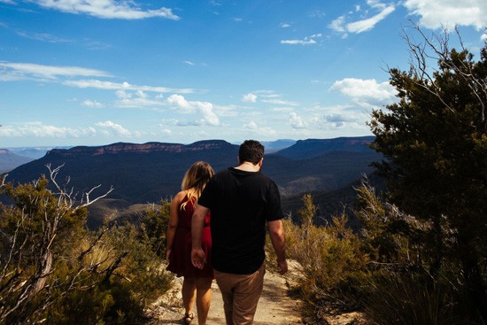 Quirky Blue Mountains Engagement027