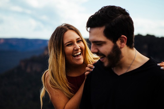 Quirky Blue Mountains Engagement033