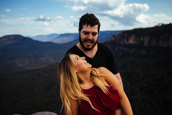 Quirky Blue Mountains Engagement043