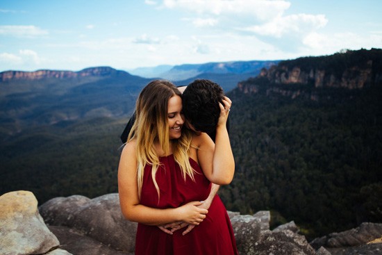 Quirky Blue Mountains Engagement044
