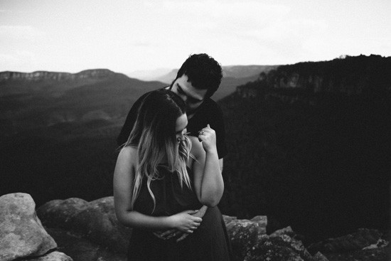 Quirky Blue Mountains Engagement045