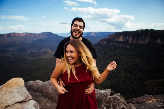 Quirky Blue Mountains Engagement046