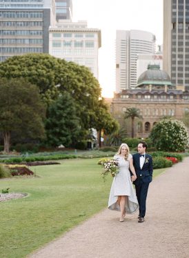 Modern Sydney Royal Botanic Gardens Wedding043