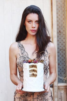 Decadent wedding cake