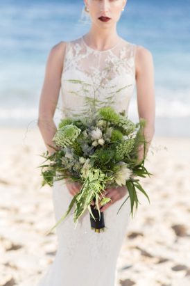 Black & White Ocean Bridal Ideas - Polka Dot Bride