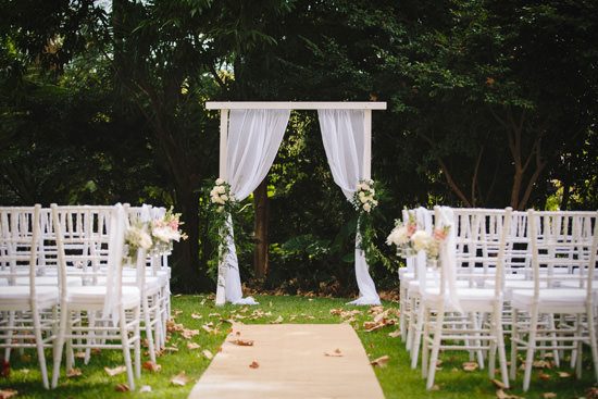 Elegant Outdoor Garden Wedding - Polka Dot Bride