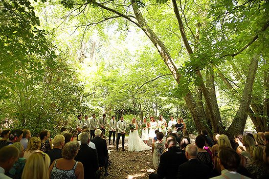 Relaxed Como Gardens Wedding - Polka Dot Bride