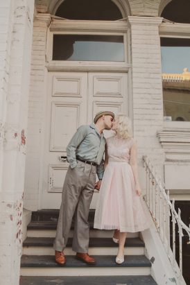 Vintage Fremantle Engagement Photos - Polka Dot Bride
