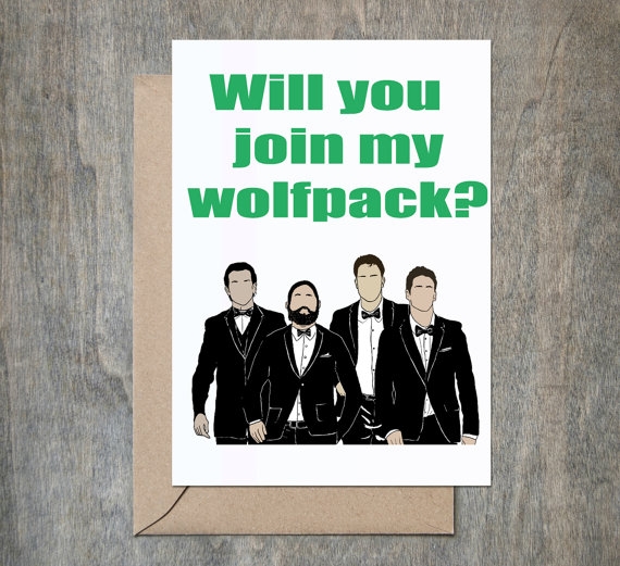 Wolfpack card. Photo Crimson and Clover Gift