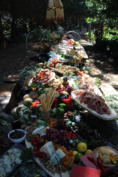 Wedding Antipasto grazing table by your private chef022