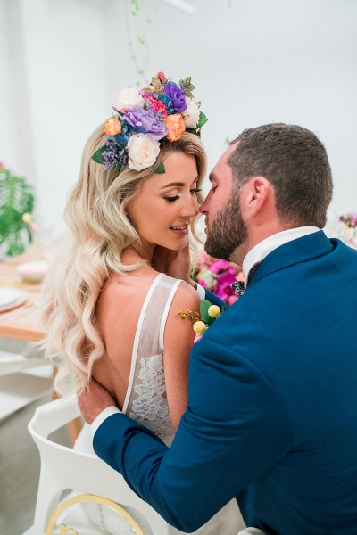 121189 colourful modern tropical wedding ideas by wolf and wildflower photography